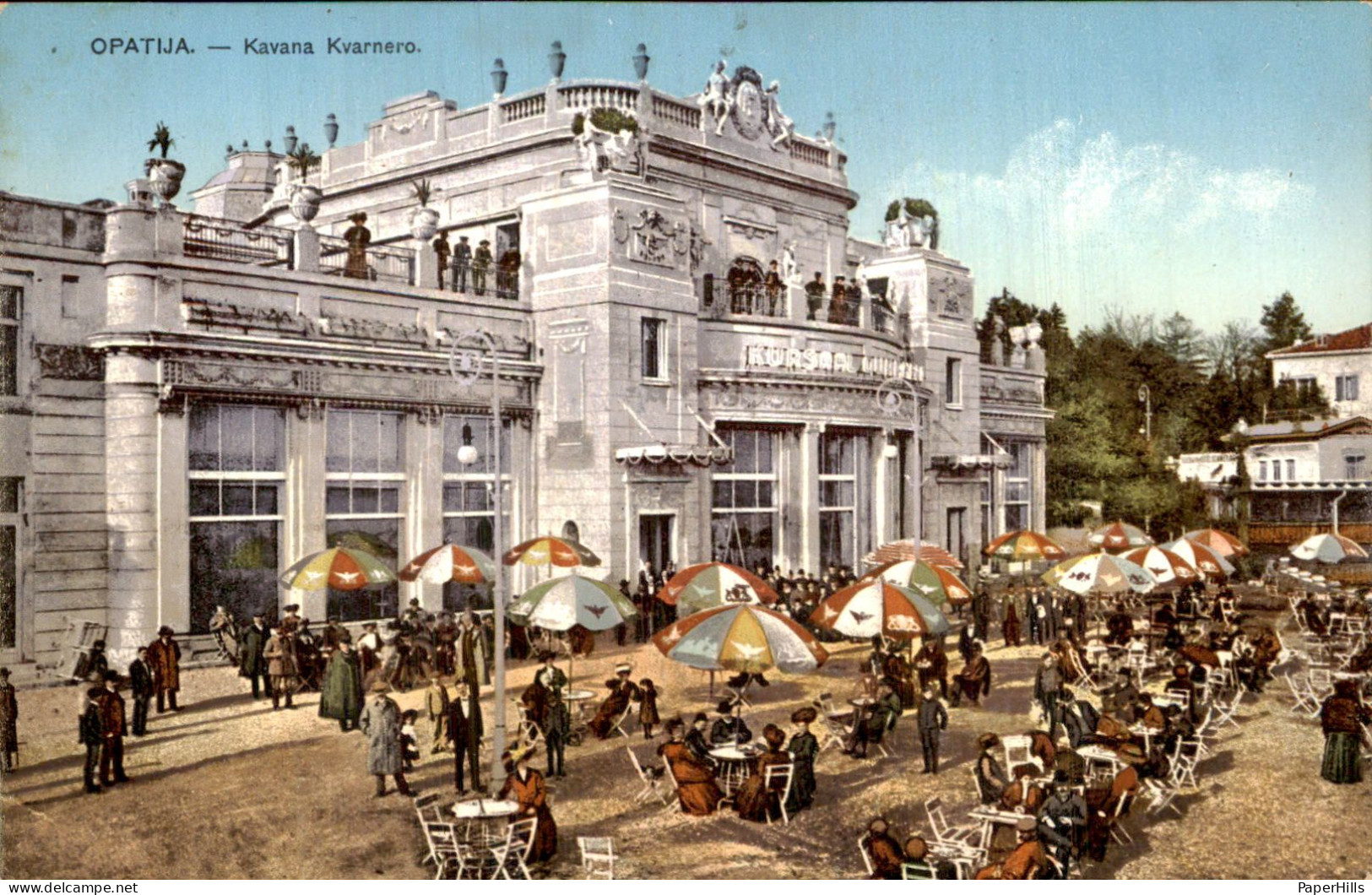 Kroatië Croatia - Opatija - Kavana Kvarnero