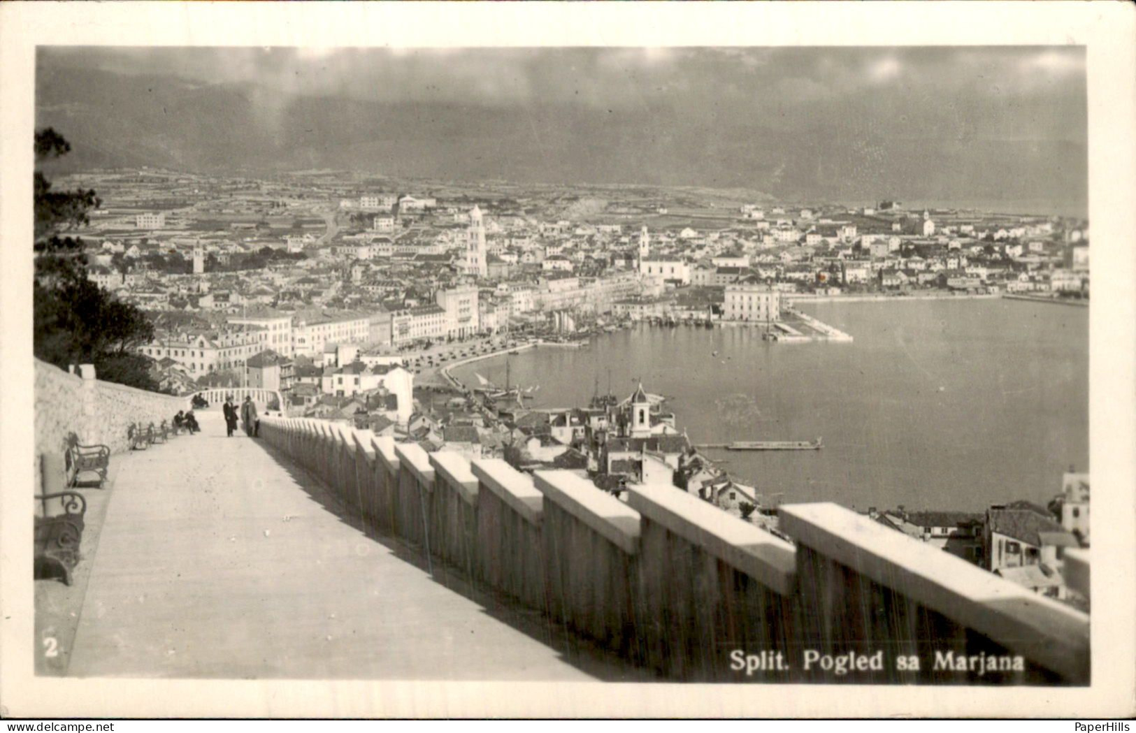 Kroatië Croatia - Split - Pogled sa Marjana