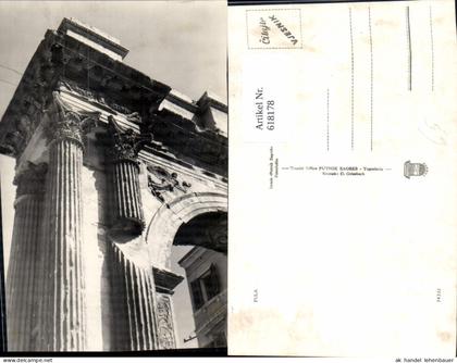 618178,Foto Ak Pula Detailansicht Triumphbogen Sergierbogen Croatia