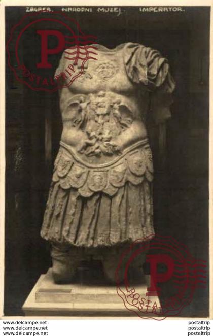 CROACIA // CROATIE. Zagreb Narodni muzej. REAL PHOTO