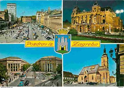 Croatie - Zagreb - Multivues - CPM - Voir Scans Recto-Verso