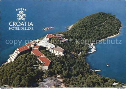 Dubrovnik Ragusa Croatie Hotel du Luxe Fliegeraufnahme
