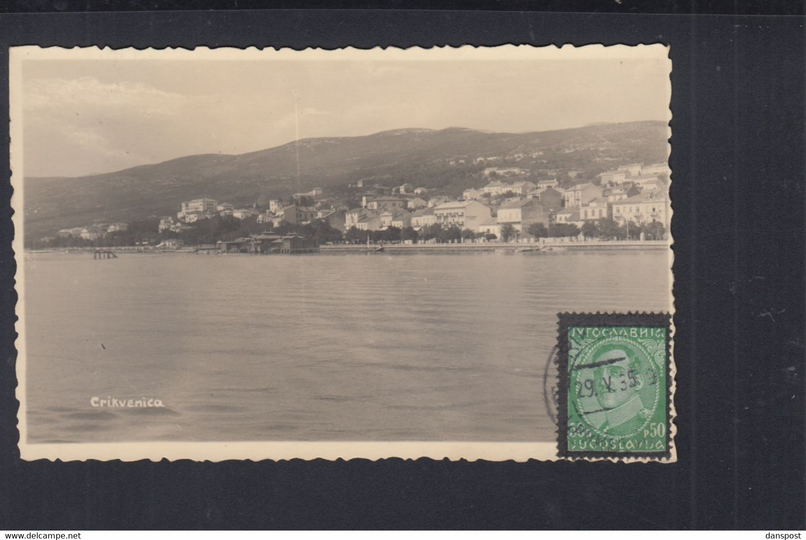 Kroatien Croatia AK Crikvenica 1935