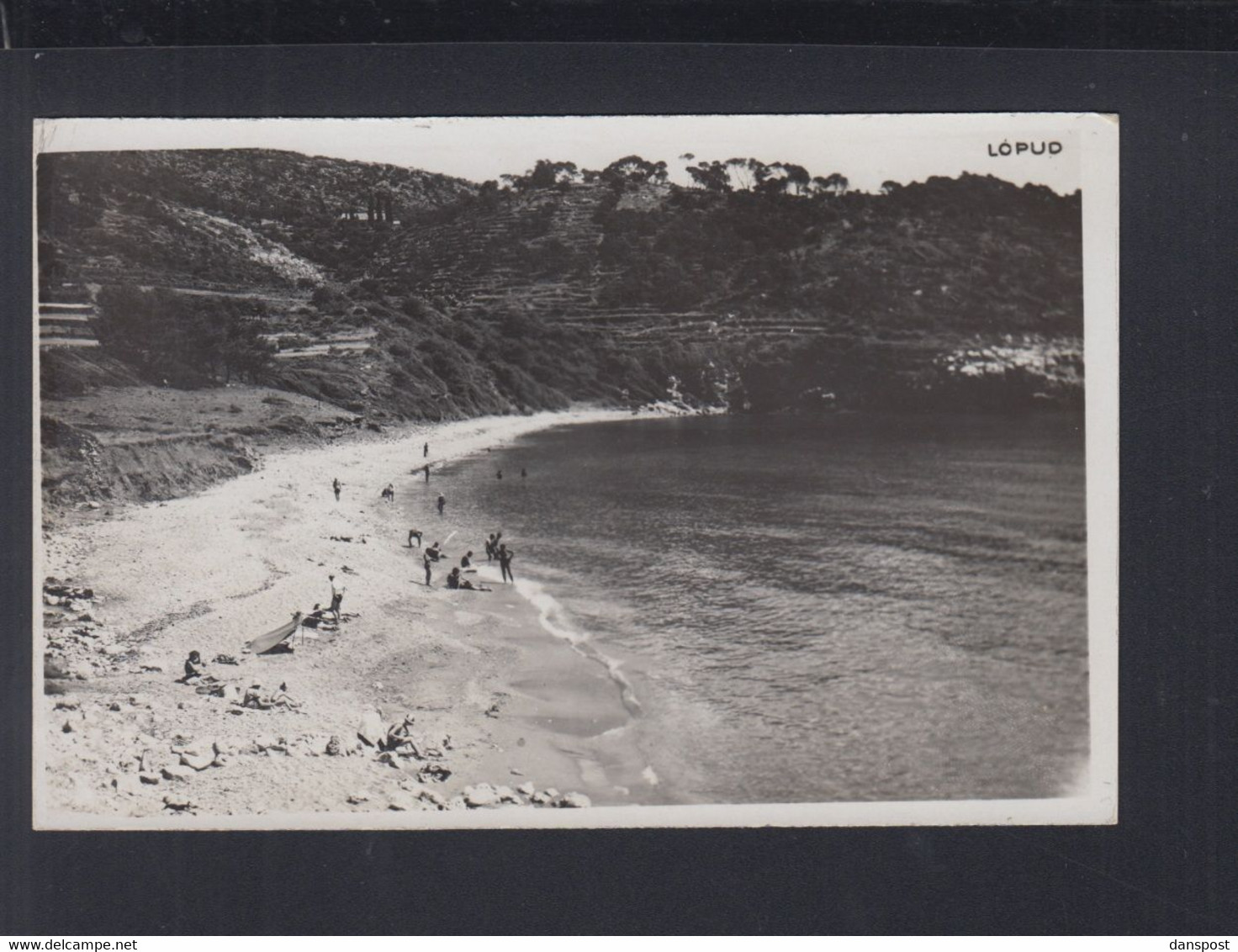 Kroatien Croatia AK Lopud Strand