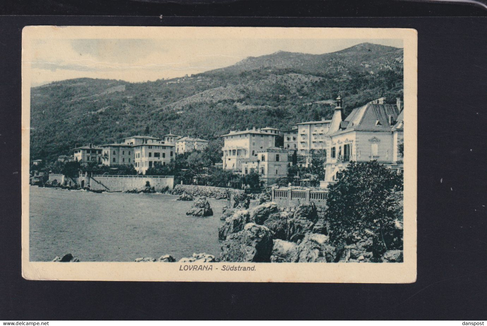 Kroatien Croatia AK Lovran Südstrand