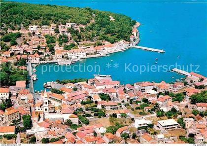Jelsa Kroatien Fliegeraufnahme