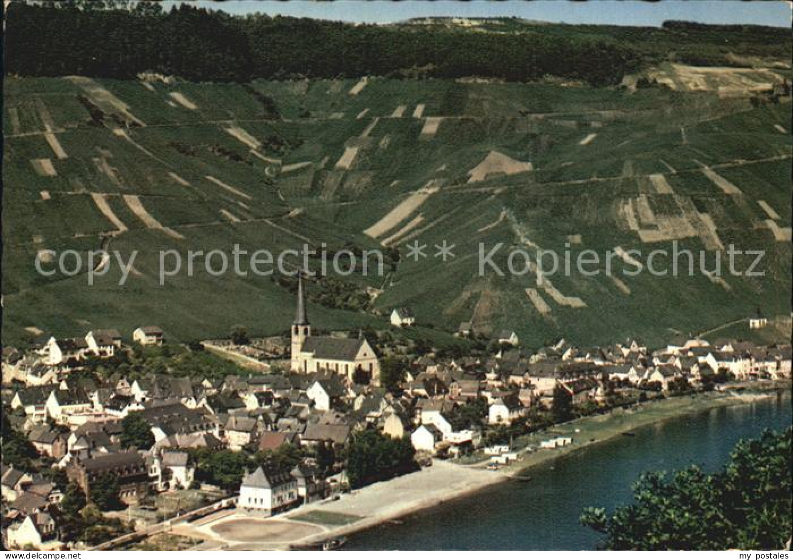 Kroev Mosel Fliegeraufnahme mit Mosel