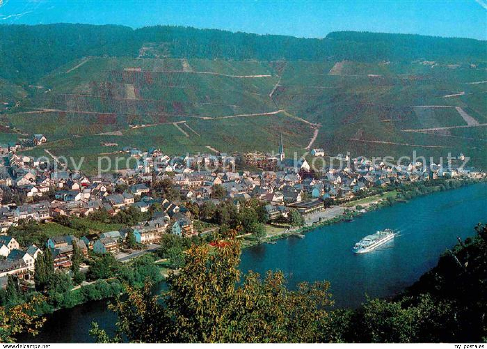 Kroev Mosel Fliegeraufnahme Moselpartie