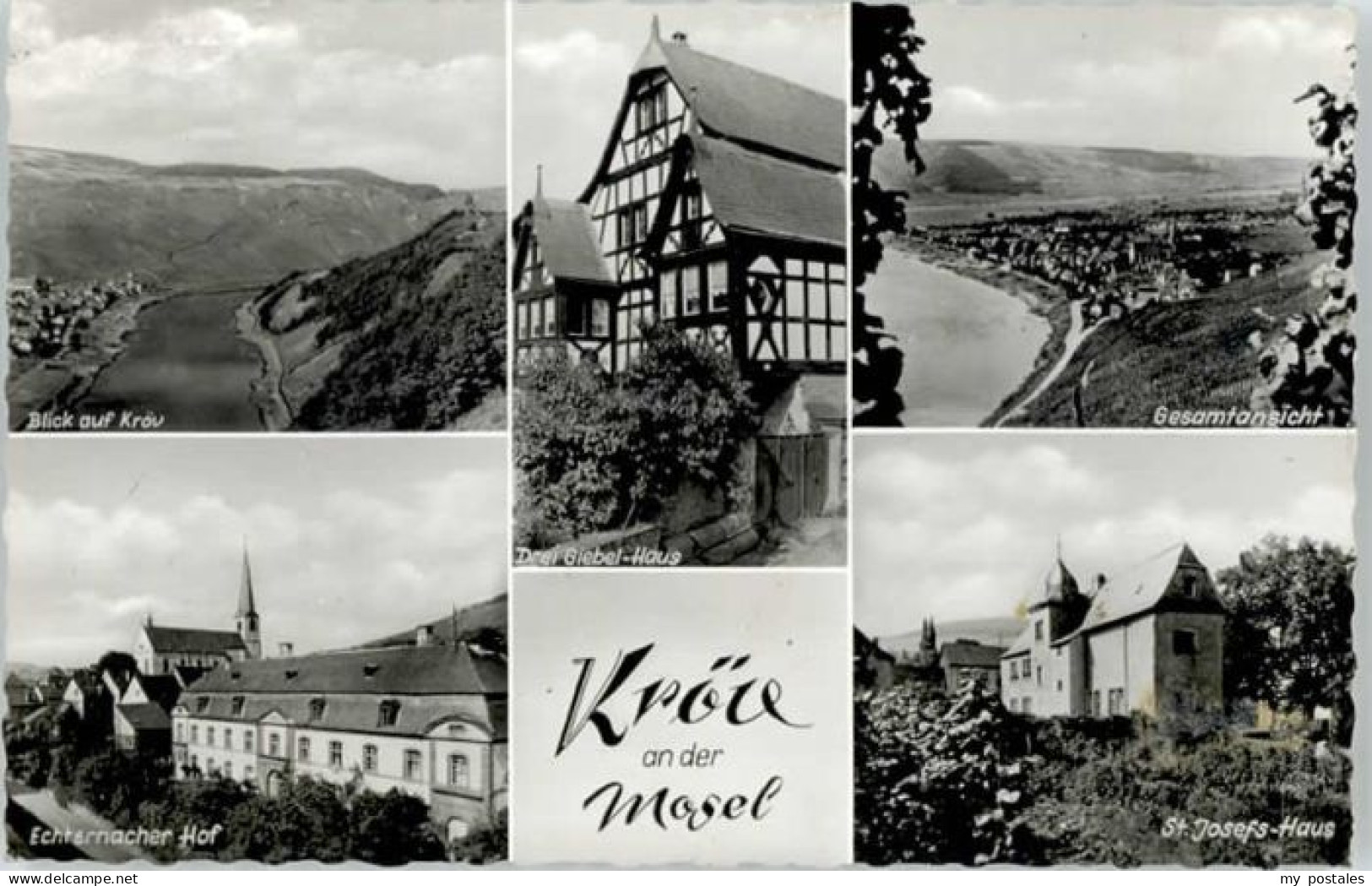 Kroev Mosel Kroev Drei Giebel Haus Echternacher Hof St Josefs Haus