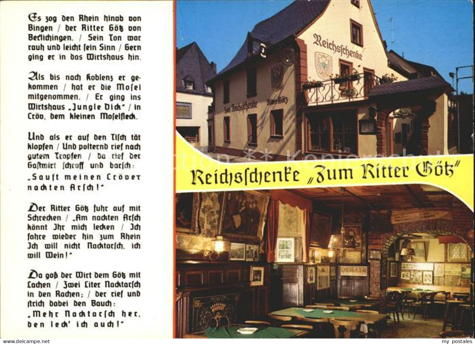Kroev Mosel Reichsschenke Zum Ritter Goetz