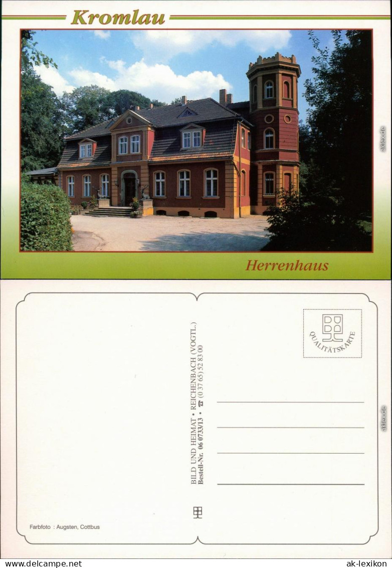 Kromlau-Gablenz (Oberlausitz) Kromola Jaboc Herrenhaus 1995