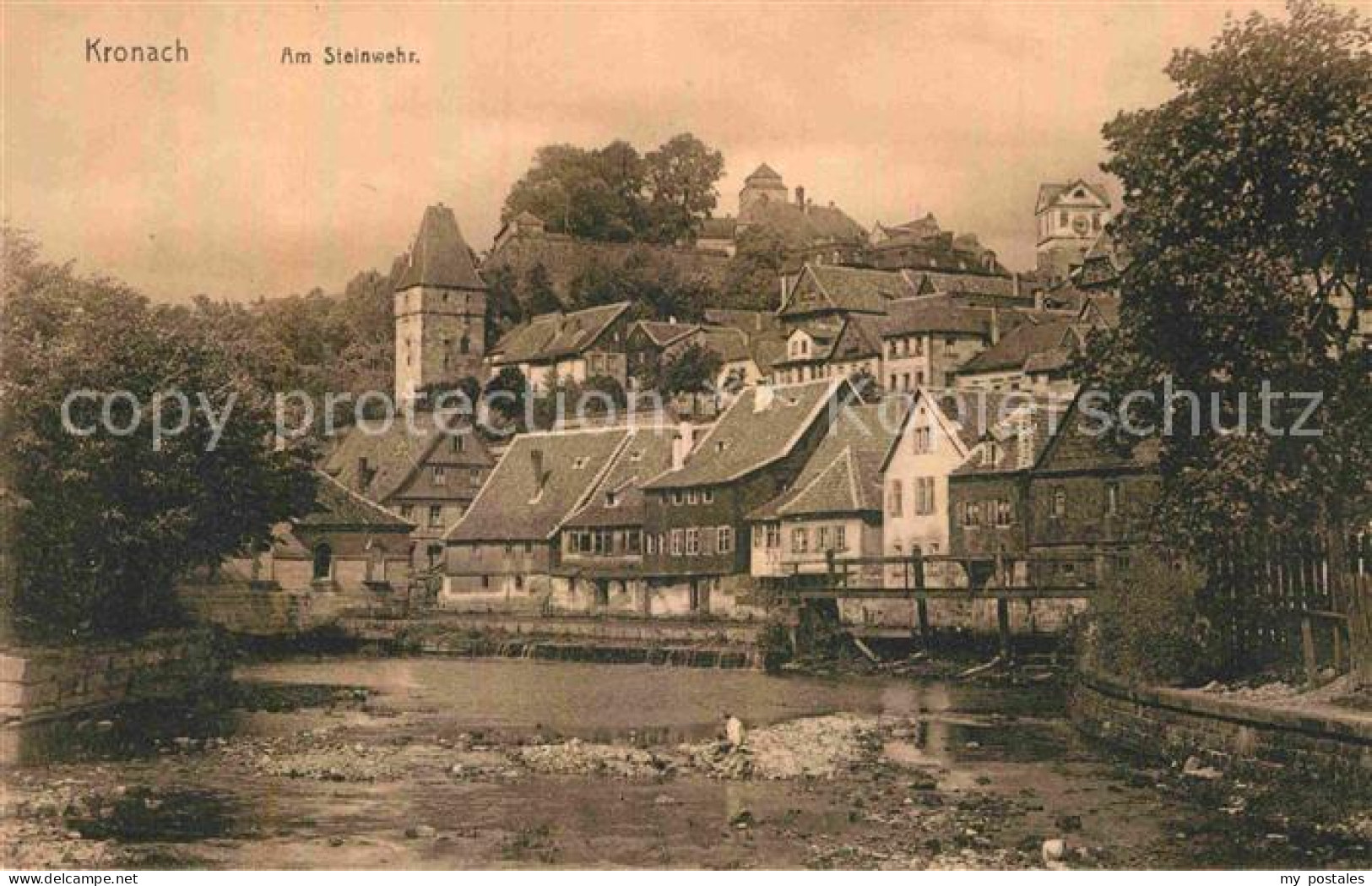 Kronach Oberfranken Am Steinwehr