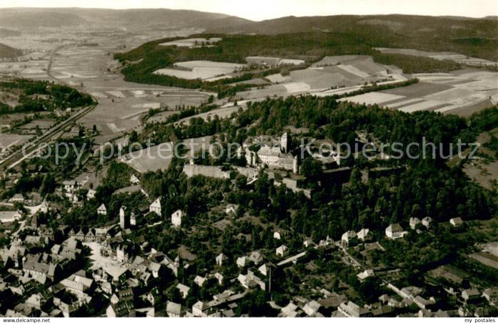 Kronach Oberfranken Fliegeraufnahme