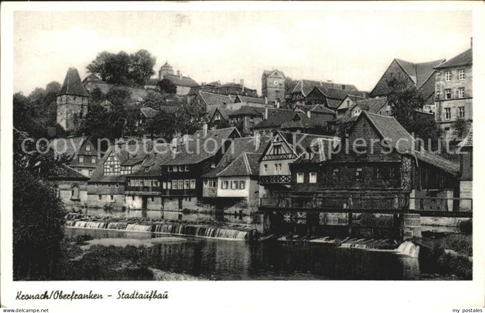 Kronach Oberfranken Stadtaufbau
