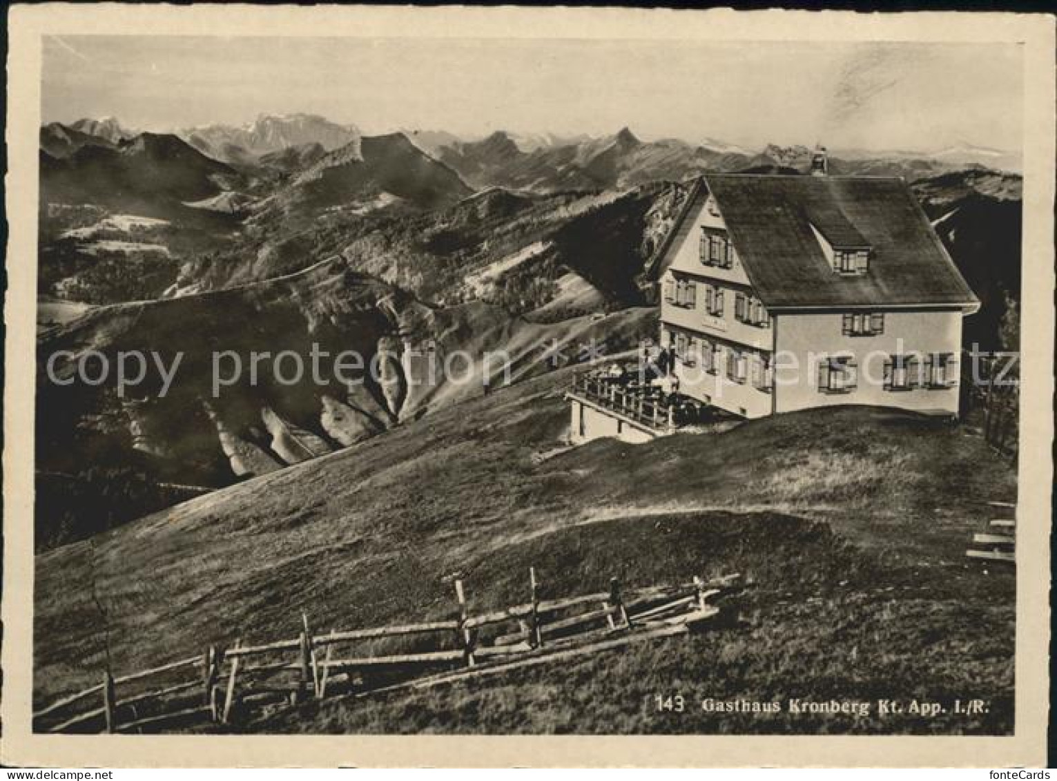 Kronberg Saentis Gasthaus Kronberg