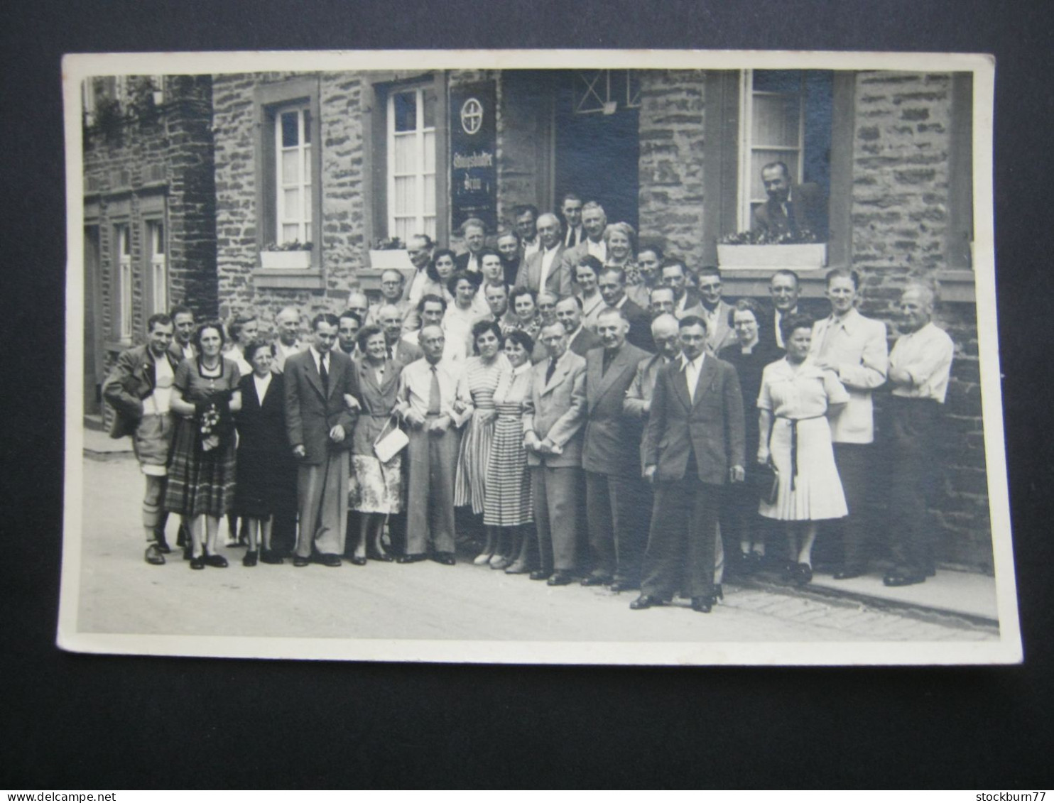 KRÖV , Fotokarte ,  Seltene  Karte  um 1952