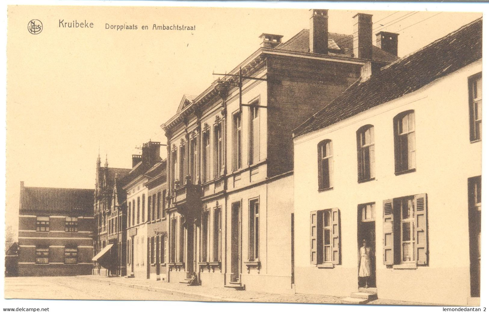 Kruibeke - Dorpplaats en Ambachtstraat