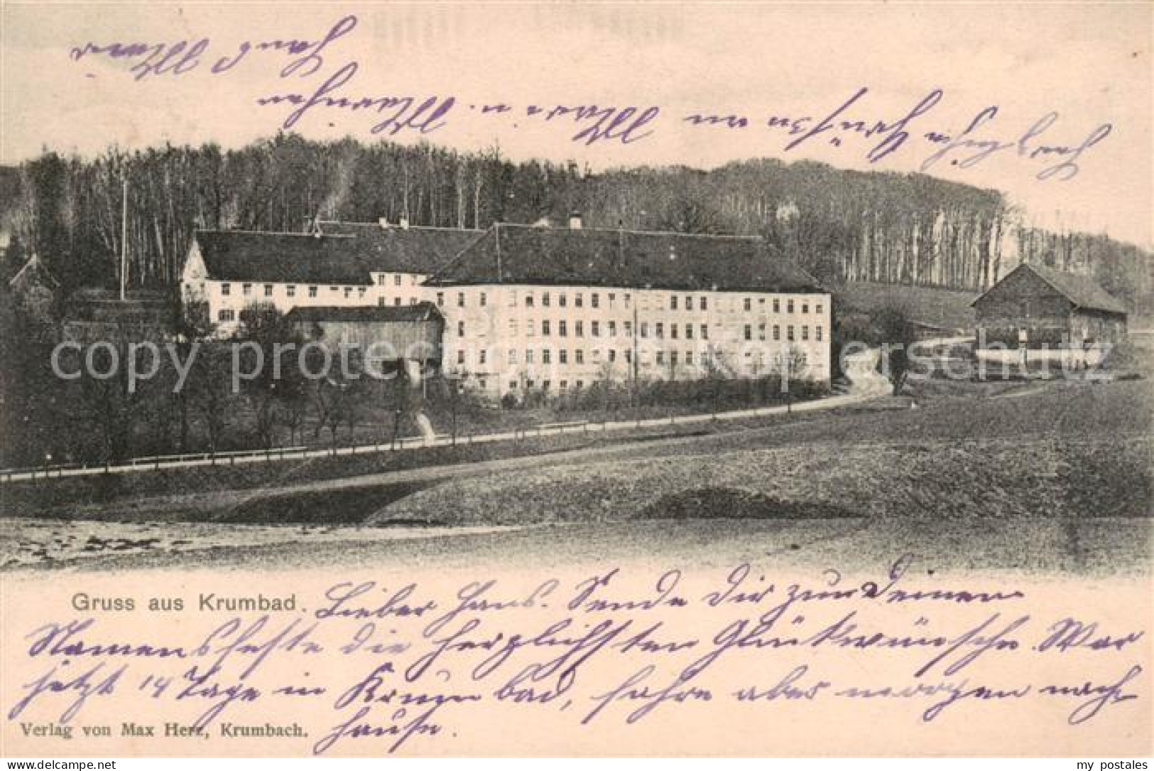 Krumbad Krumbach Teilansicht