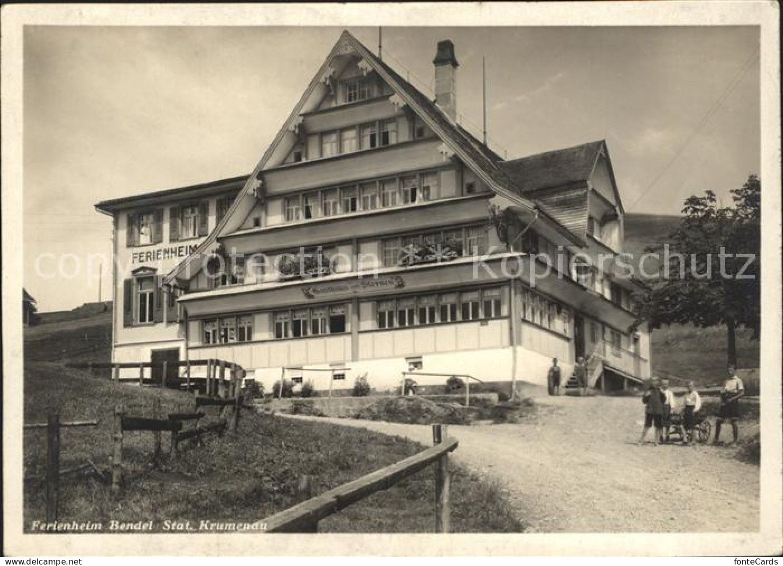 Krummenau Ferienheim Bendel Kinder