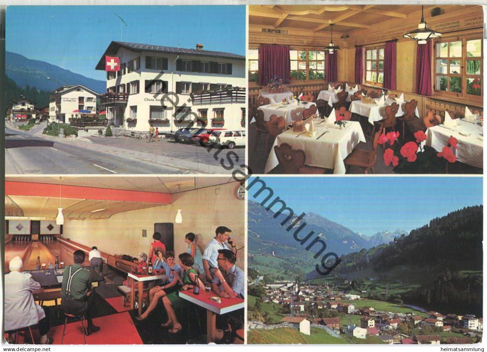 Küblis - Hotel Barblan - Besitzer Alfons Barblan - Verlag Rolf Bühler Davos