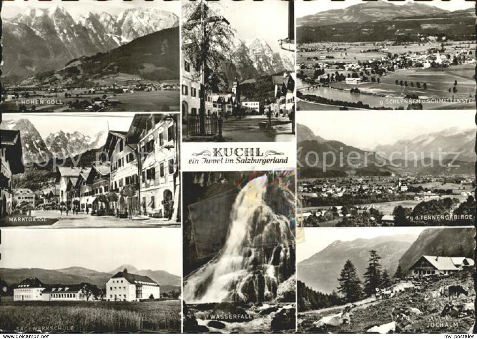 Kuchl Wasserfall Jochalm Marktgasse