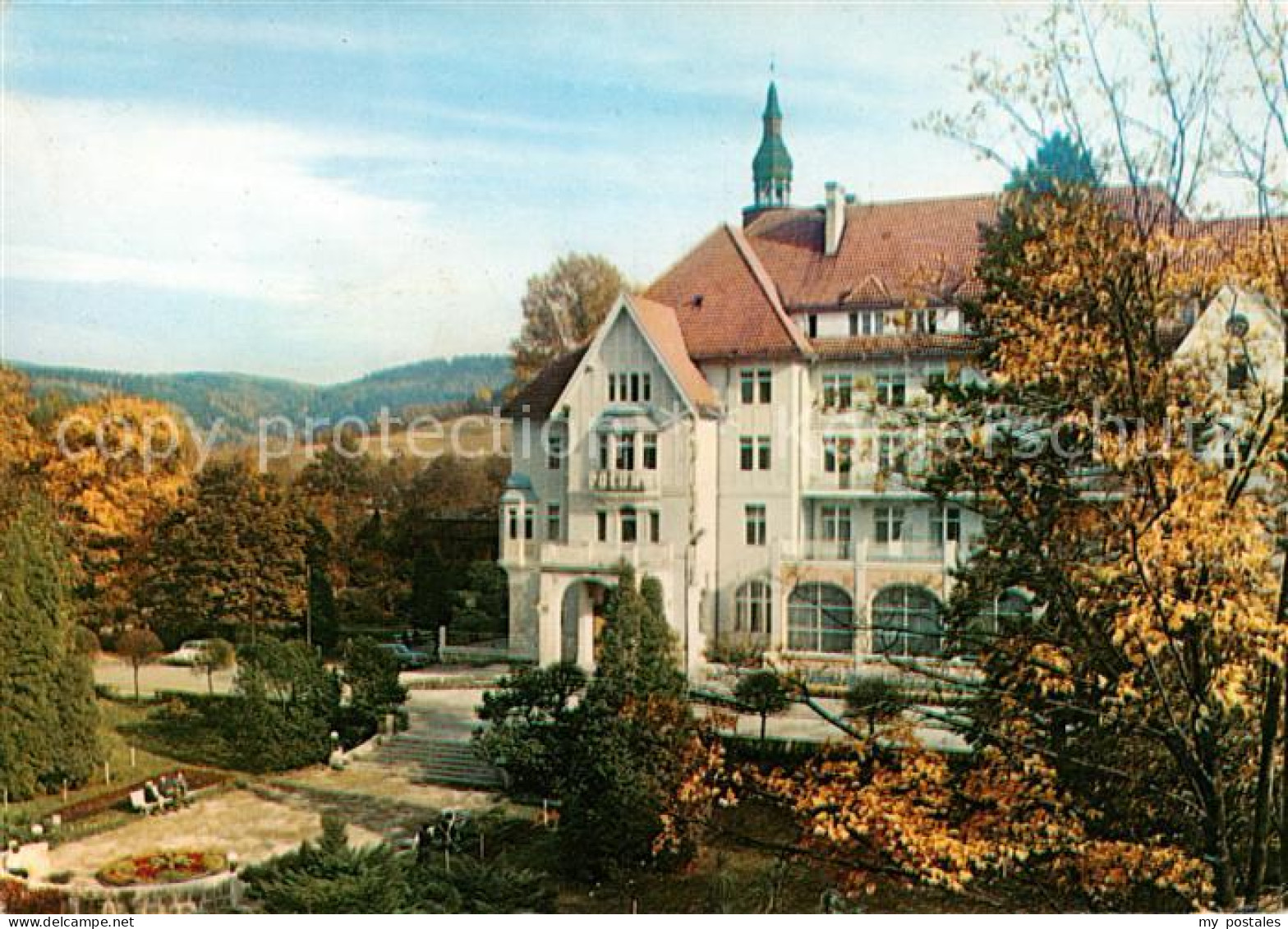 Kudowa-Zdroj Bad Kudowa Niederschlesien Sanatorium Polonia