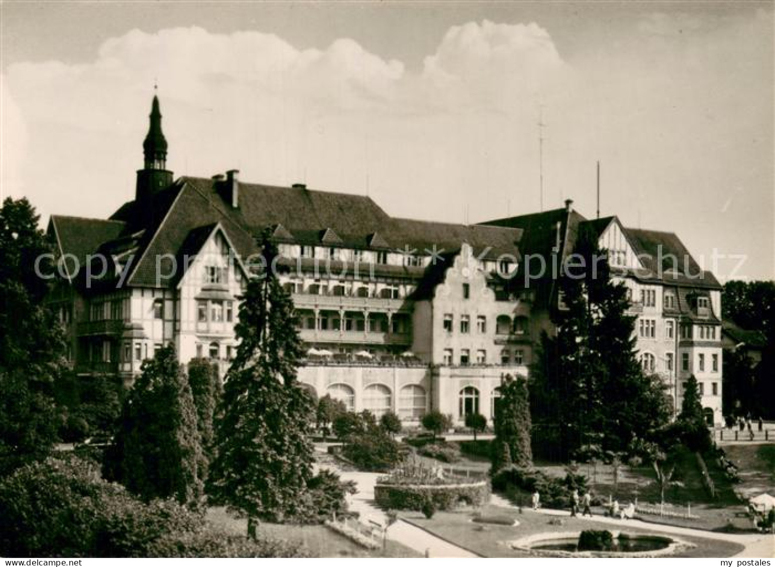 Kudowa-Zdroj Bad Kudowa Niederschlesien Sanatorium Polonia