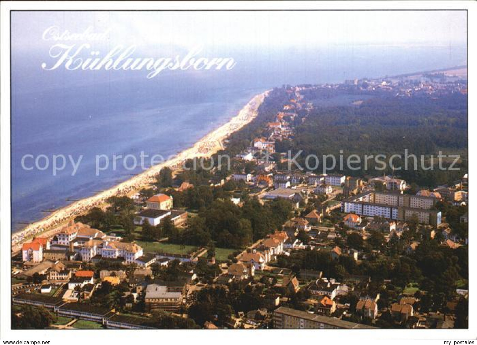 Kuehlungsborn Ostseebad Fliegeraufnahme