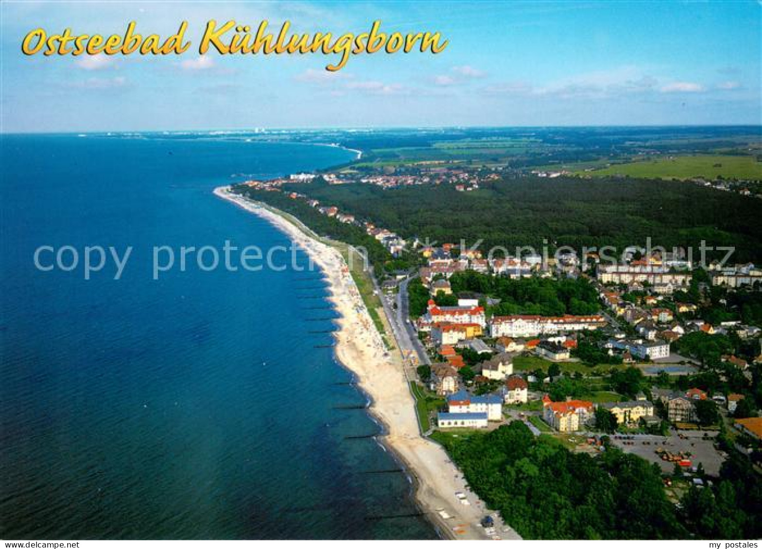 Kuehlungsborn Ostseebad Fliegeraufnahme