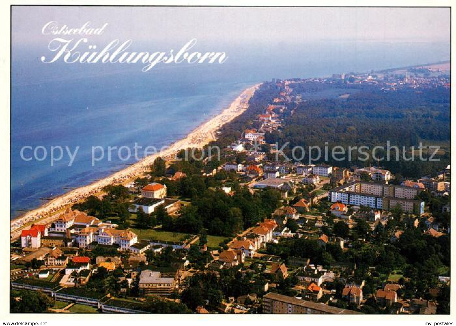 Kuehlungsborn Ostseebad Fliegeraufnahme