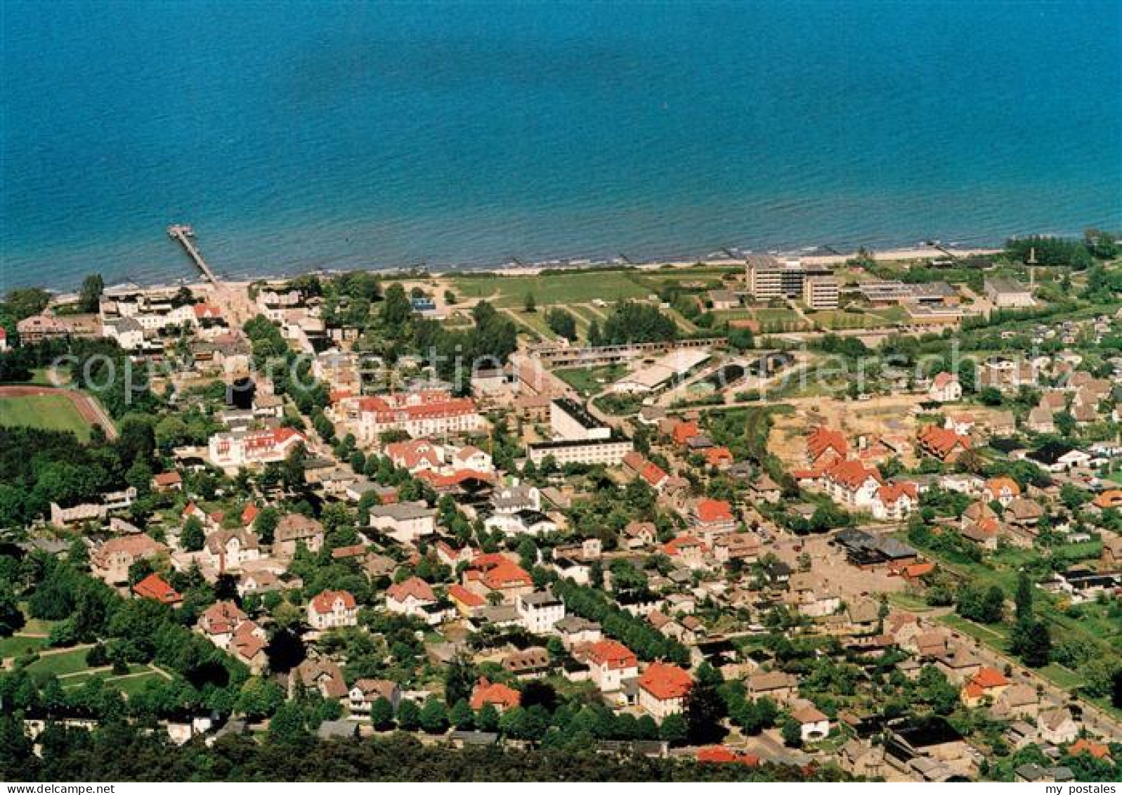Kuehlungsborn Ostseebad Fliegeraufnahme