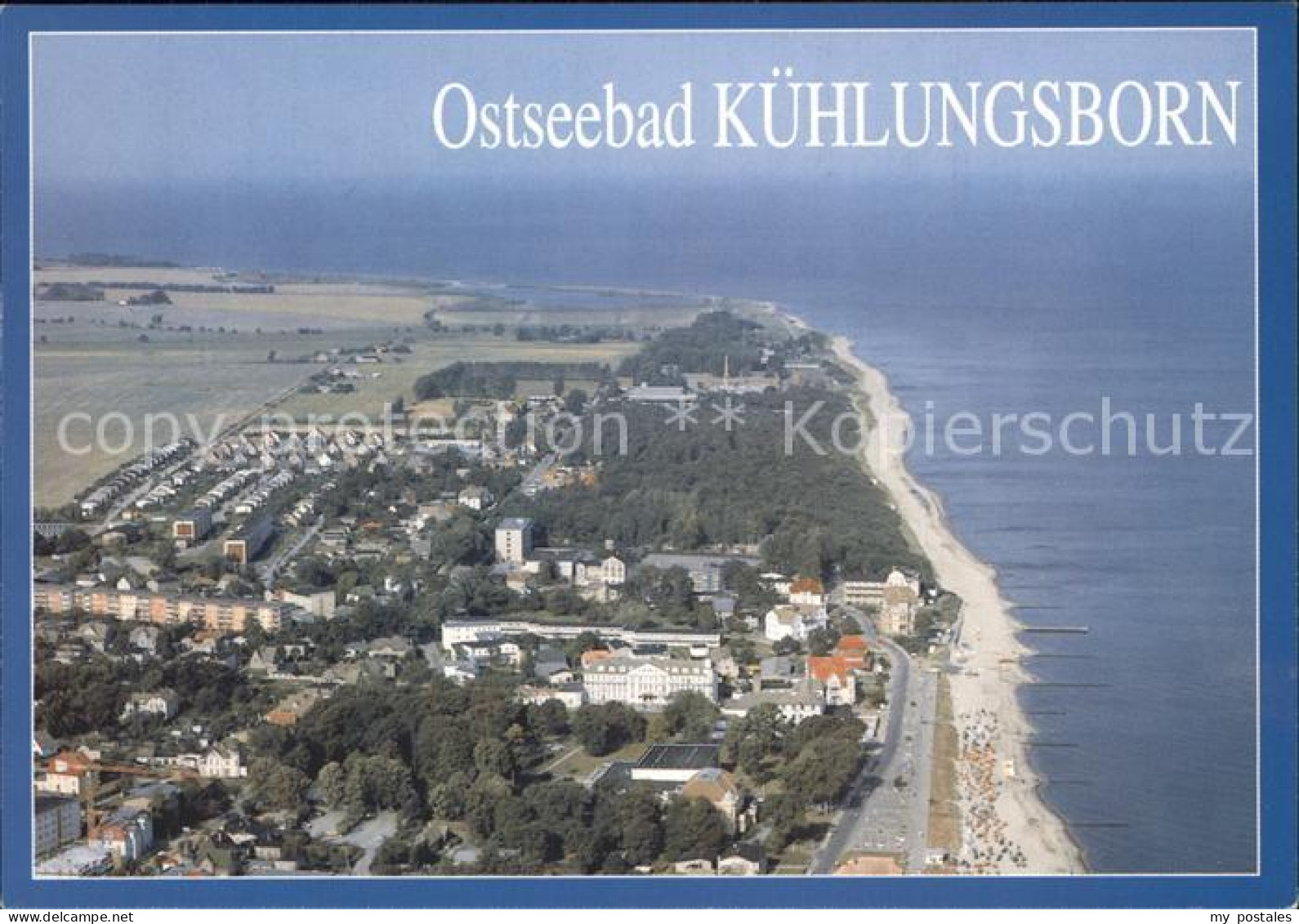 Kuehlungsborn Ostseebad Fliegeraufnahme