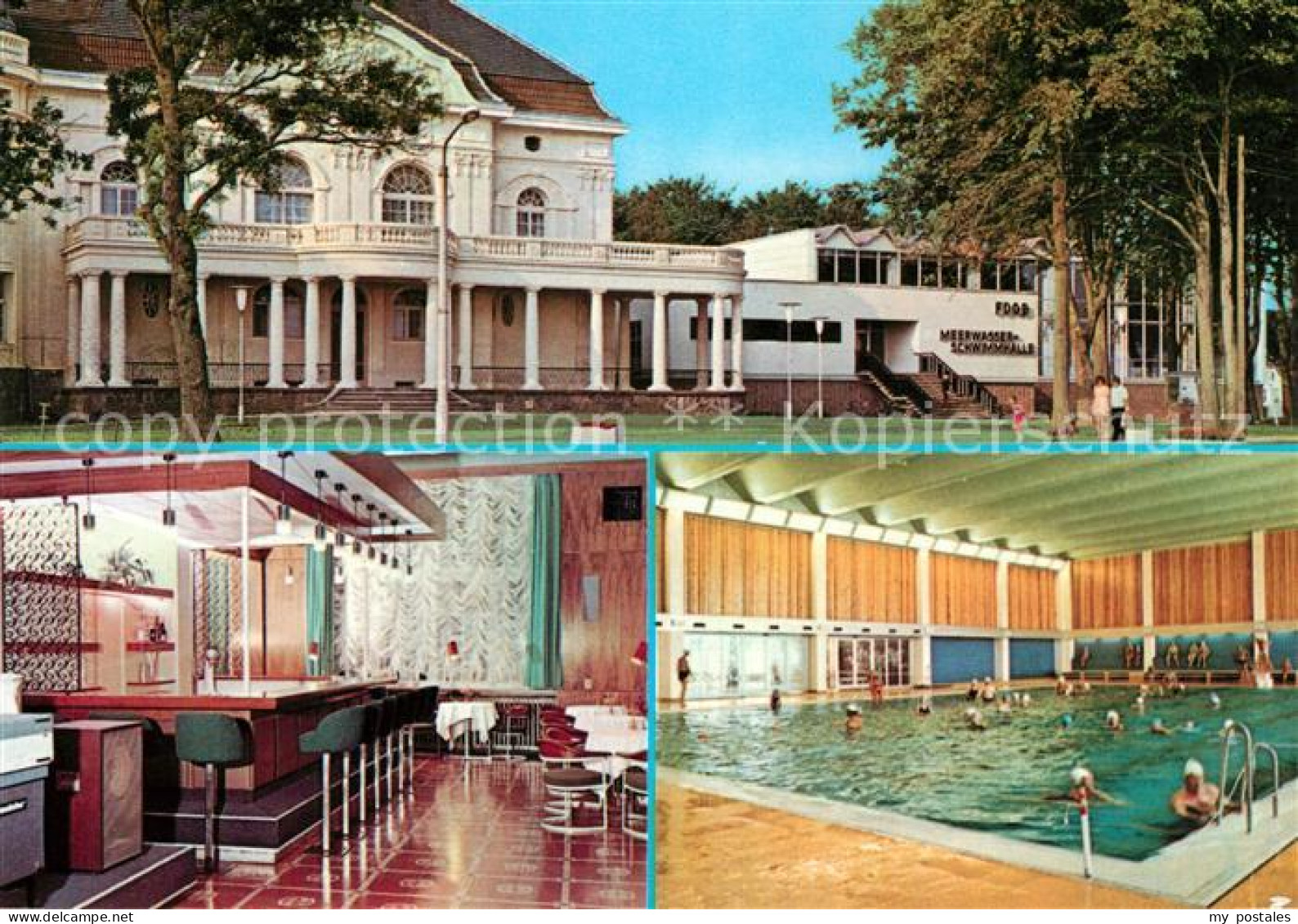 Kuehlungsborn Ostseebad Meerwasserschwimmhalle