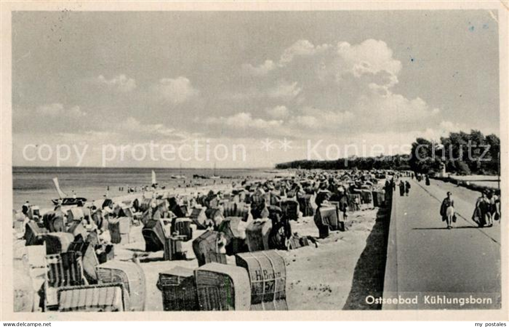 Kuehlungsborn Ostseebad Strandpartie