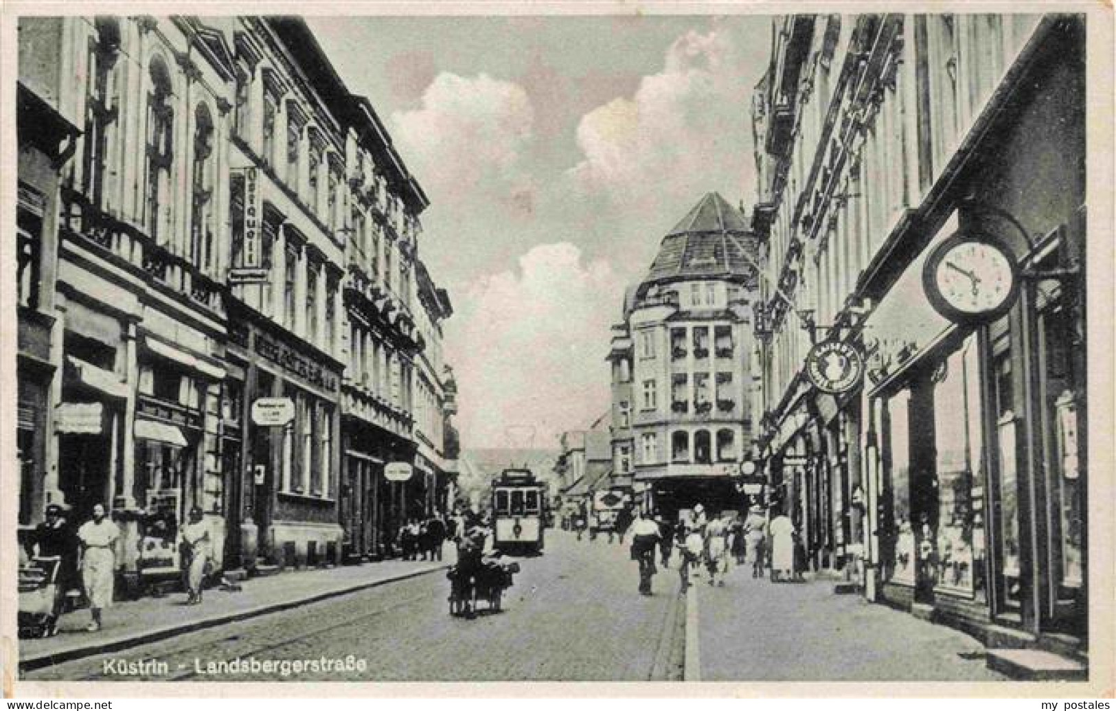 Kuestrin Cuestrin-Neustadt Ostbrandenburg Kostrzyn PL Landsberger Strasse