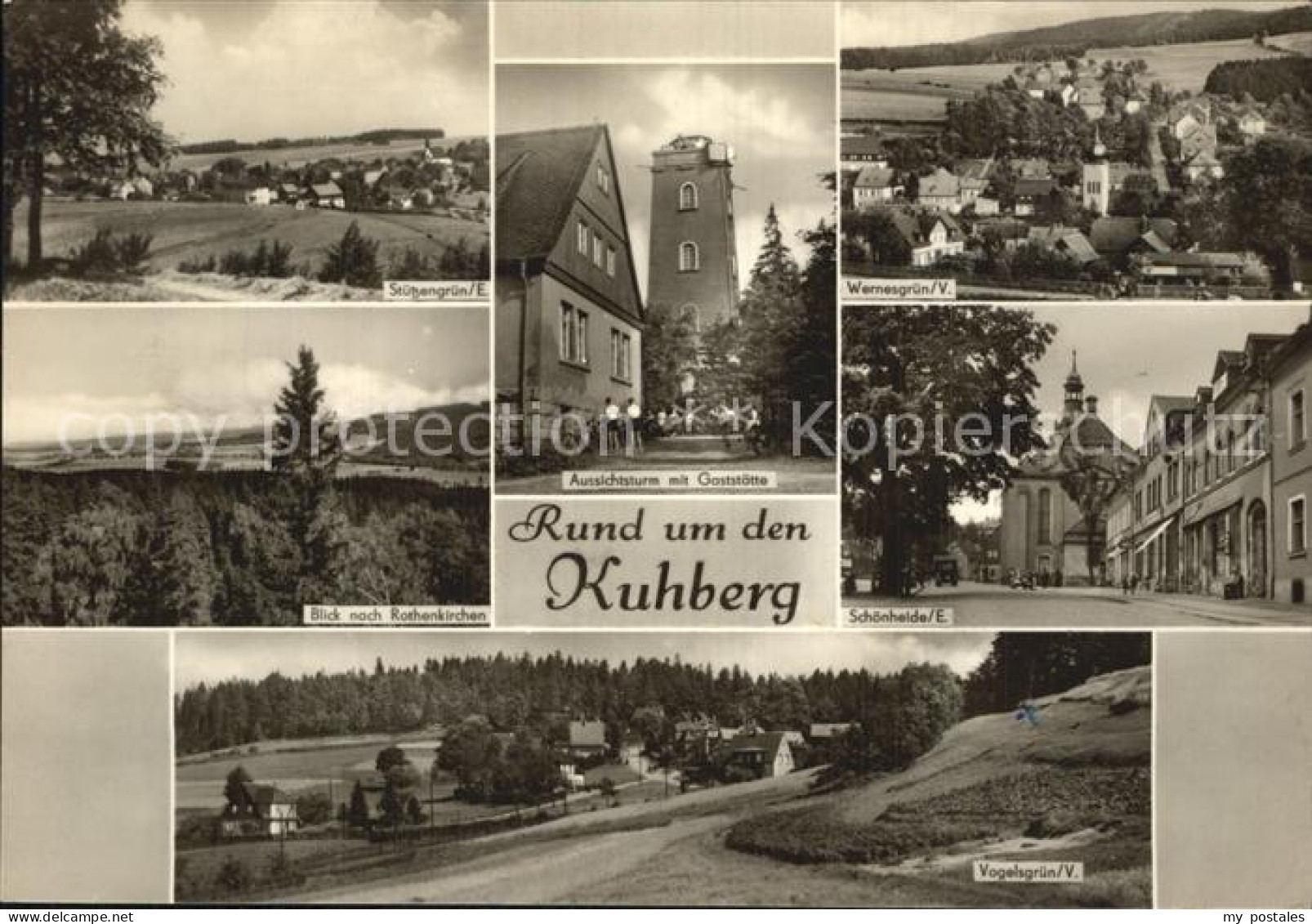 Kuhberg Netzschkau Wernesgruen Schoenheide Vogelsgruen