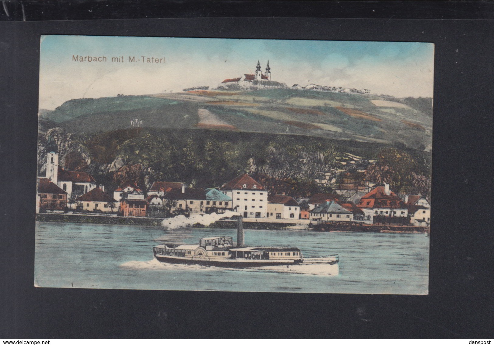 KuK AK Marbach Dampfer