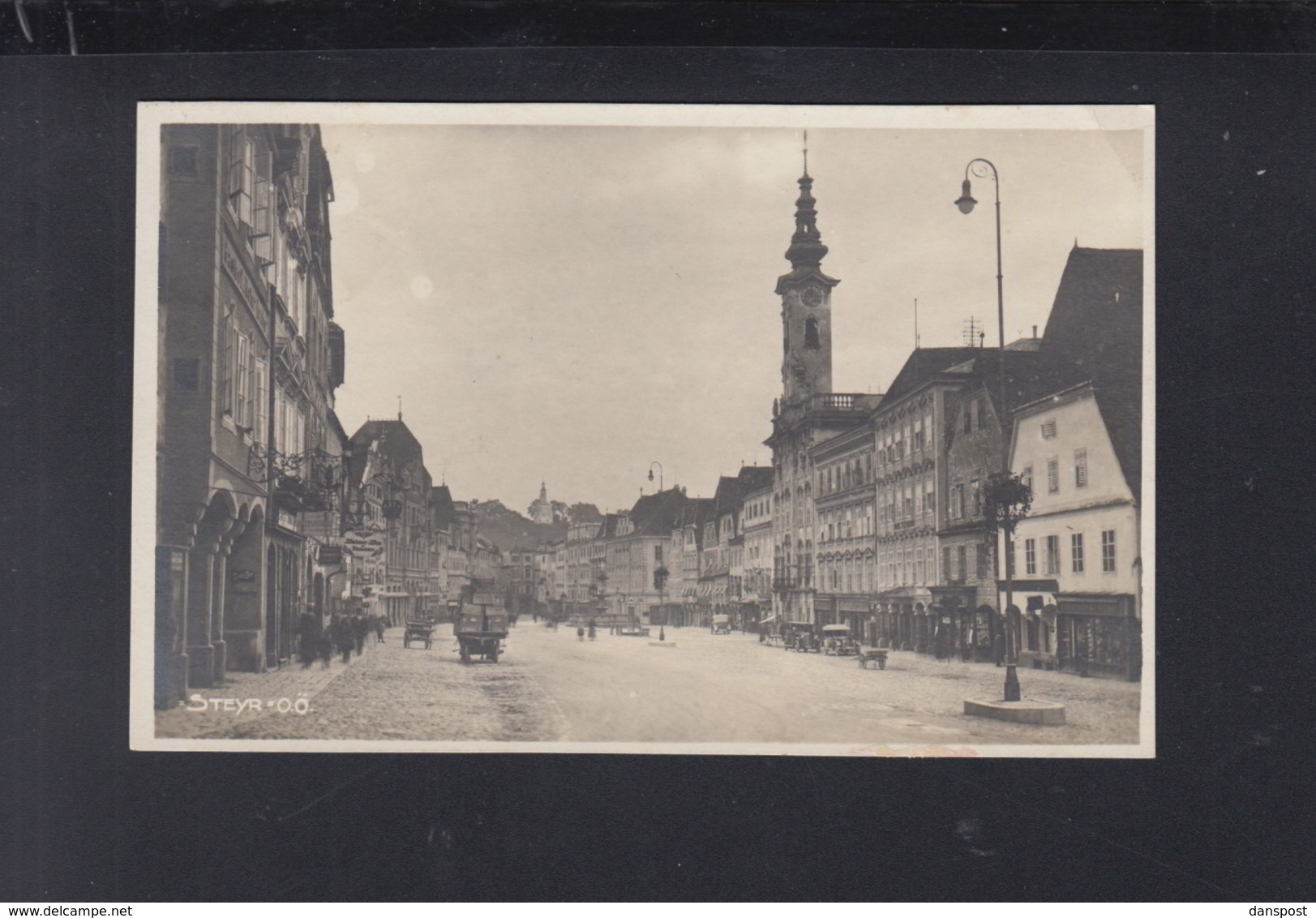 KuK AK Steyr 1926 nach Mattsee Anton Breitner Scheffelbund Nachlass