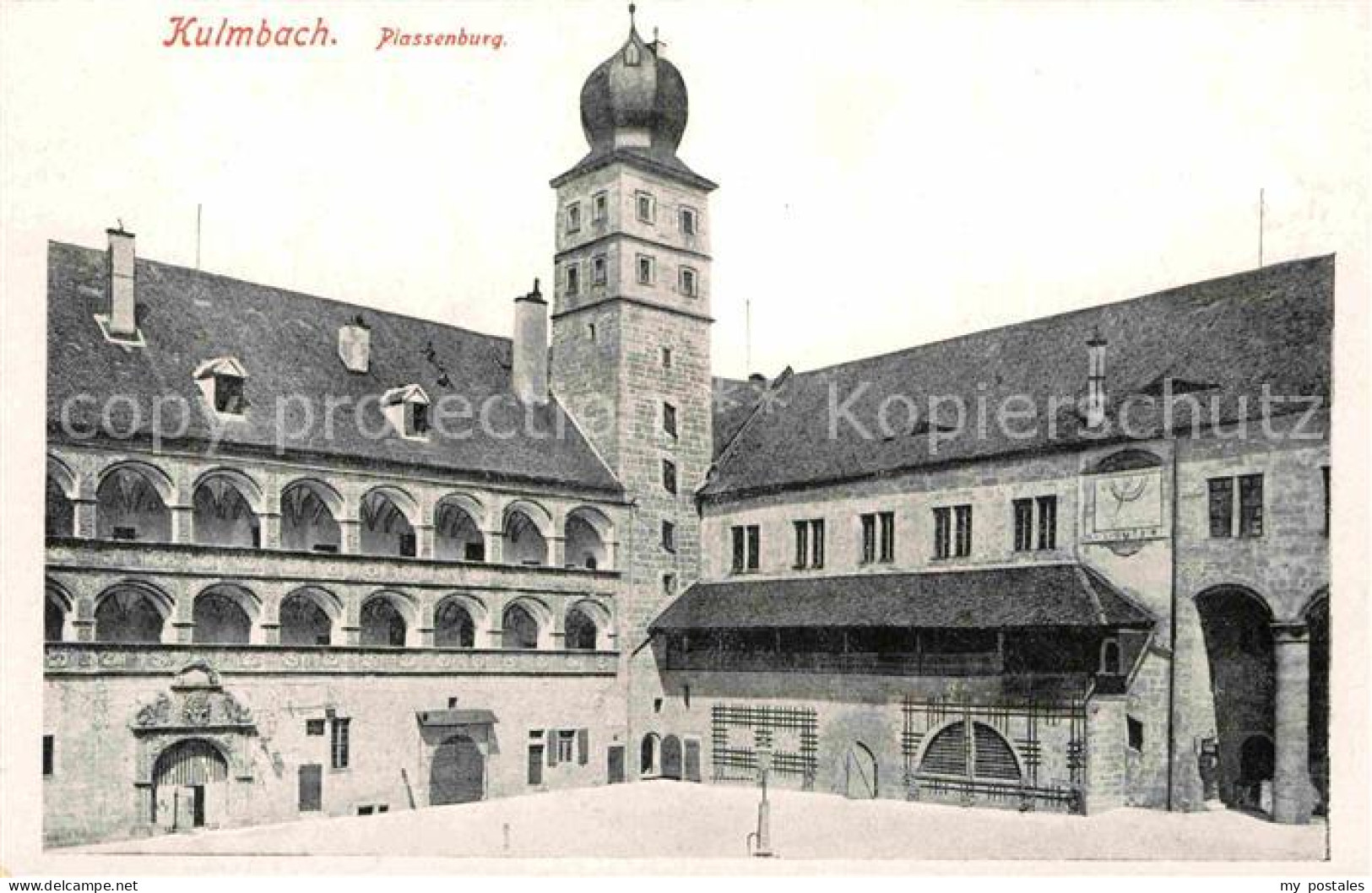Kulmbach Bayern Plassenburg