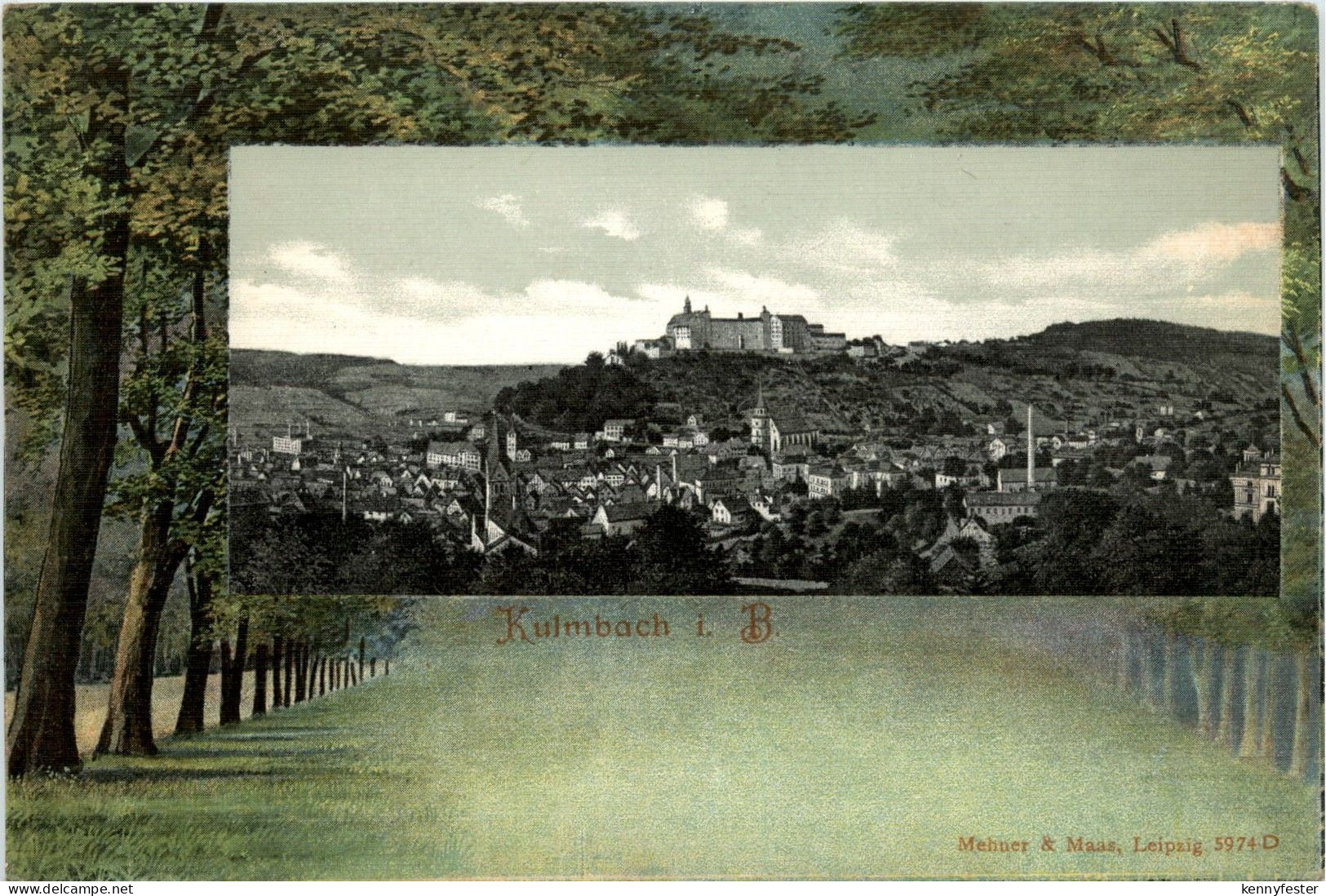 Kulmbach in Bayern - Litho