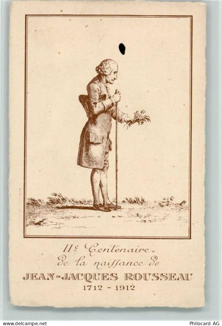 Künstlerkarte Jaen-Jaques Rousseau - 11092646
