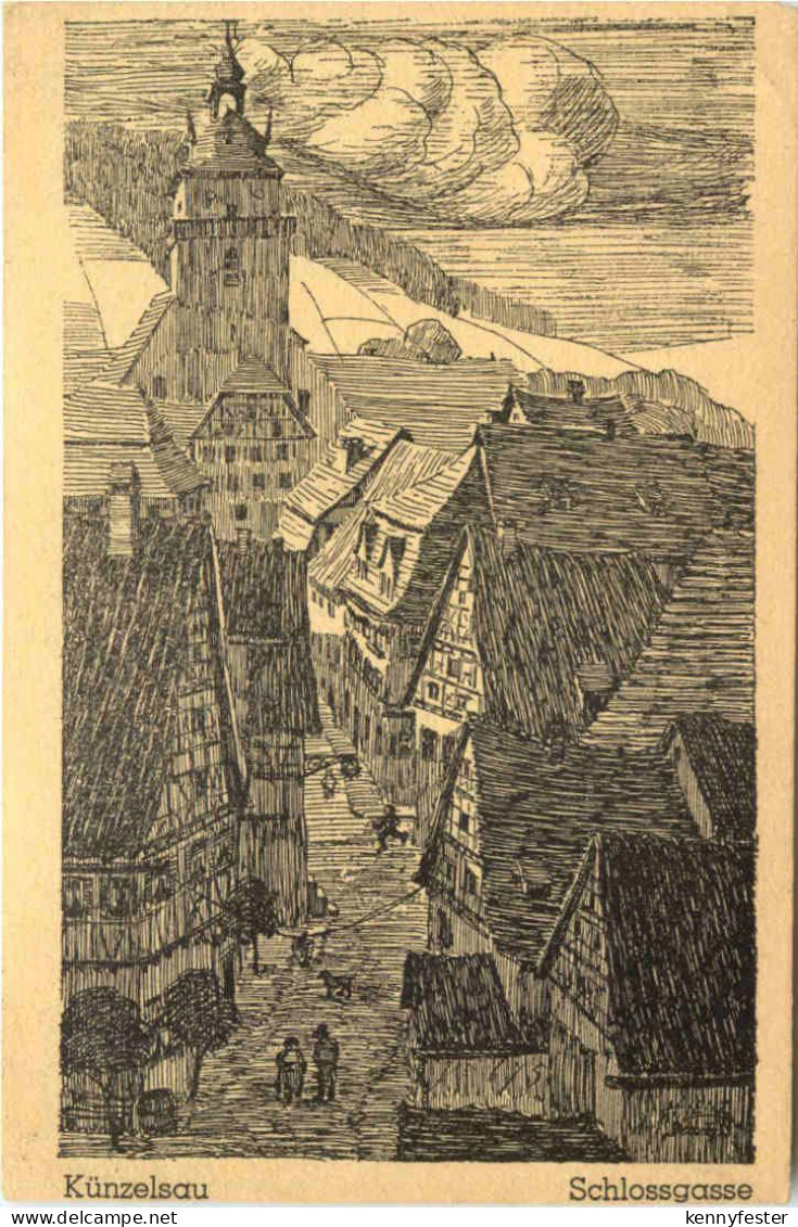 Künzelsau - Schlossgasse