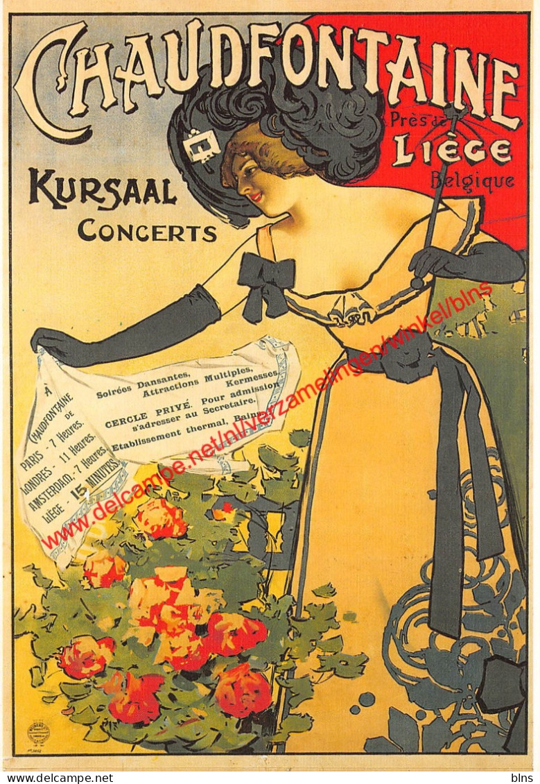 Kursaal Concerts - repro affiche - Chaudfontaine