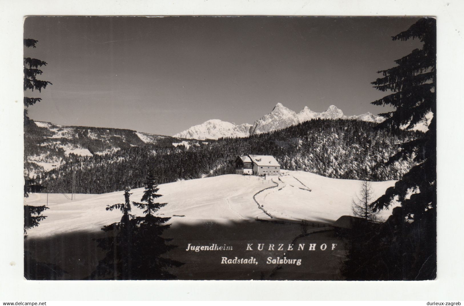 Kurzenhof, Radstadt old postcard posted 195? b200710*