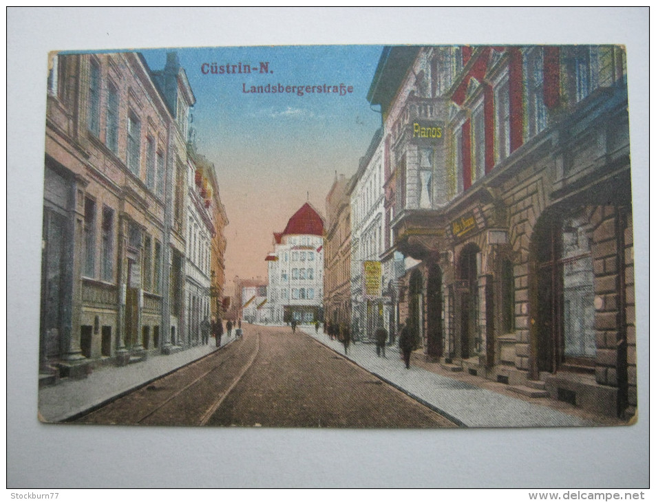 Küstrin ,  Cüstrin  ,1917  ,  Schöne Karte , 2 Scans