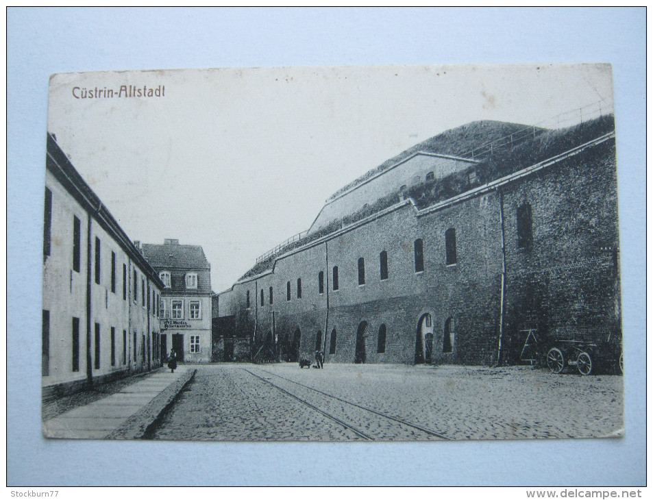 Küstrin ,  Cüstrin  , Schöne Karte 1931,    mit Marke + Stempel