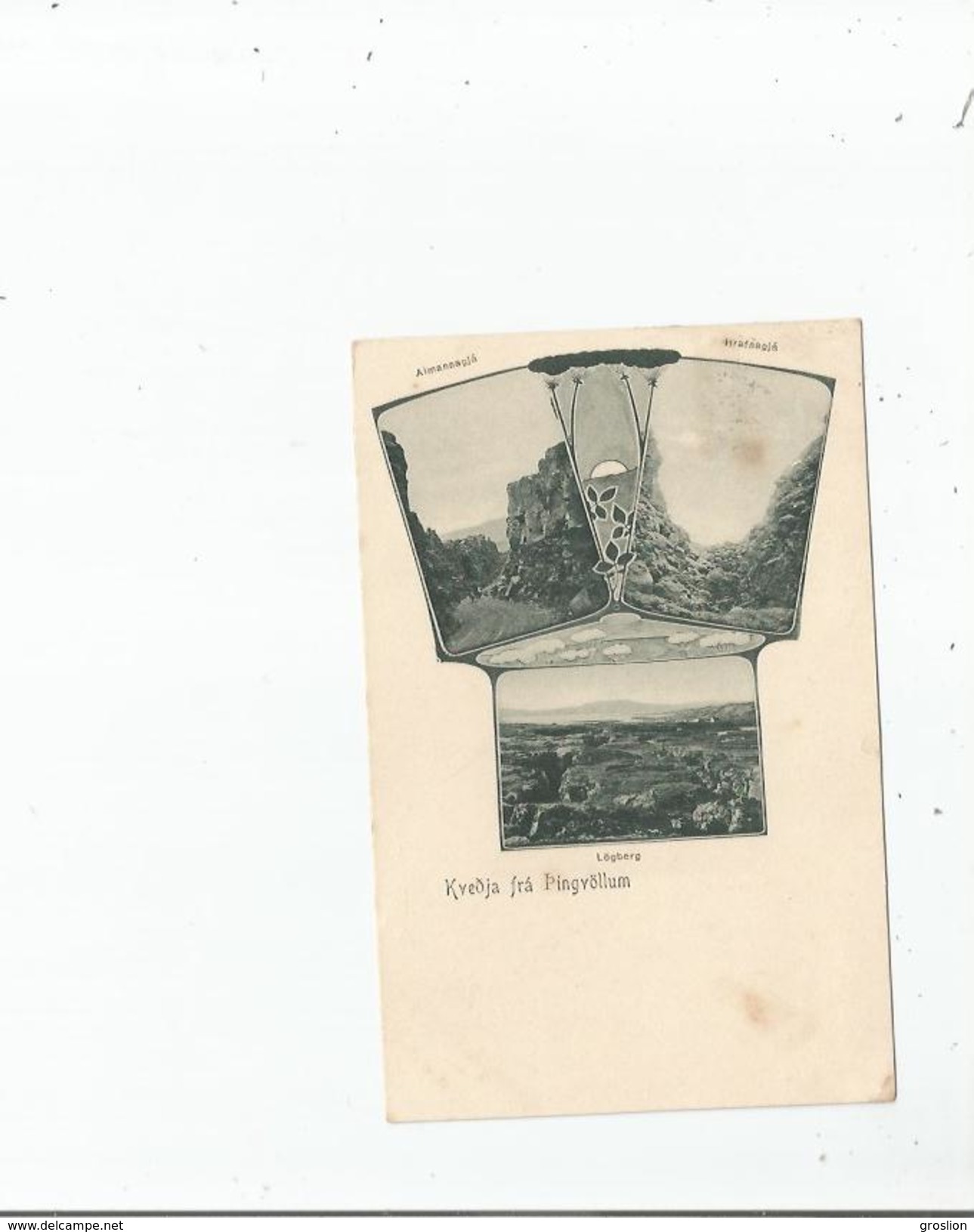 KVEJDA FRA PINGVOLLUM