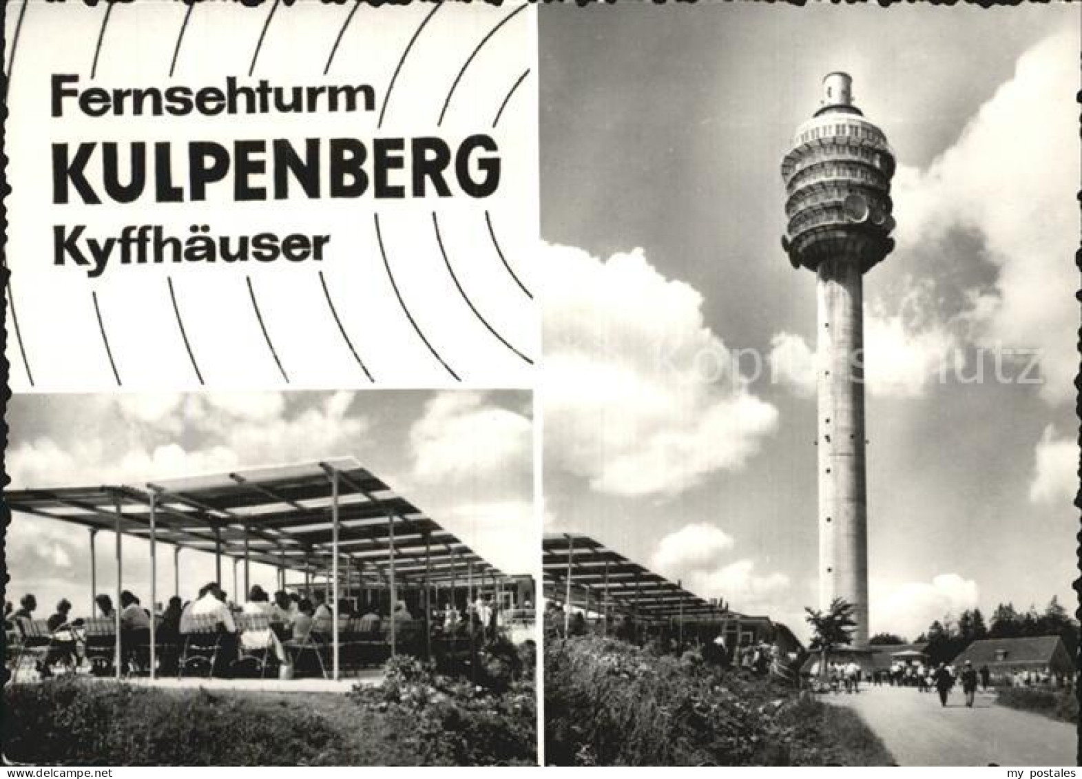 Kyffhaeuser Fernsehturm Kulpenberg Terrassen-Gaststaette