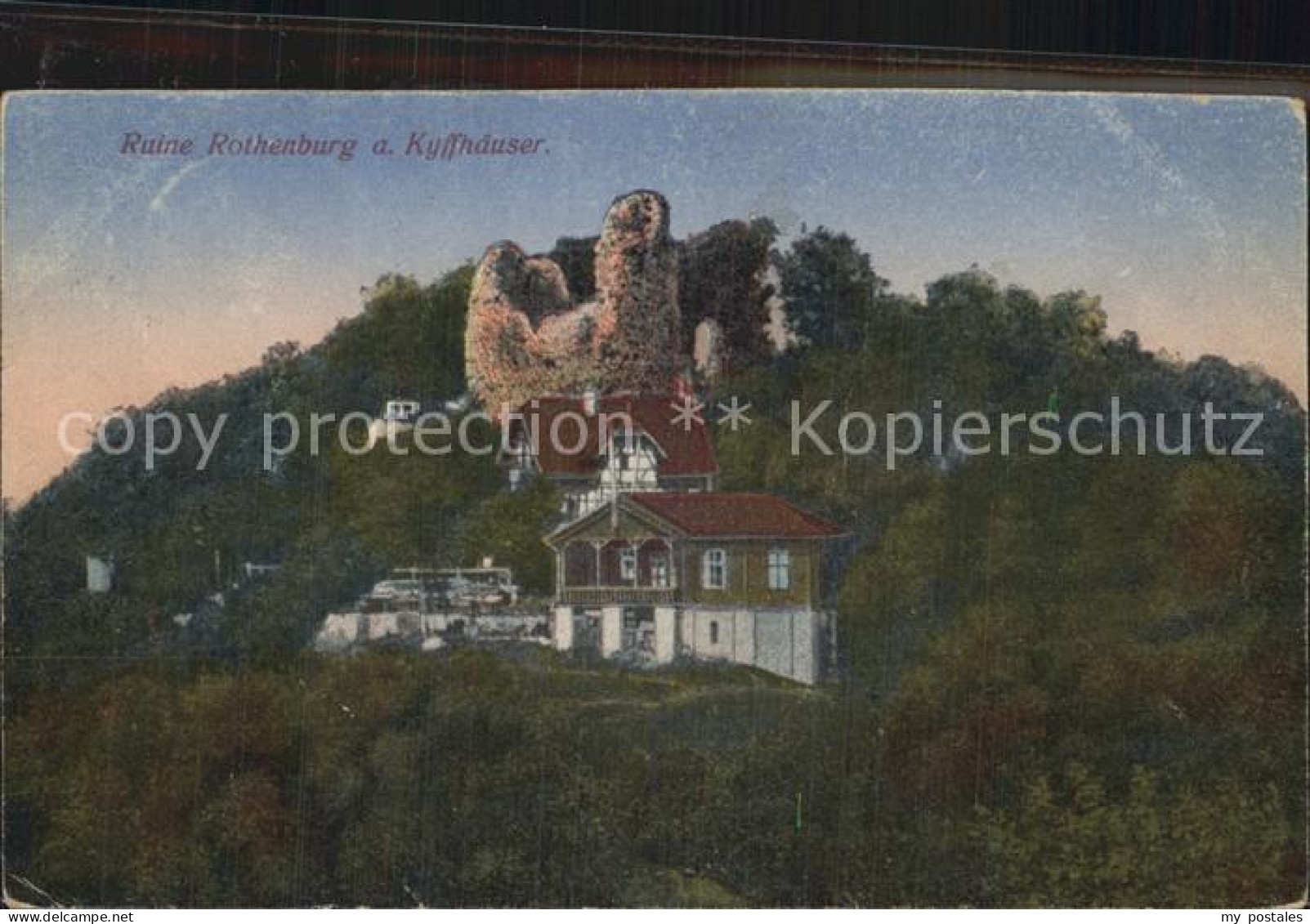 Kyffhaeuser Ruine Rothenburg