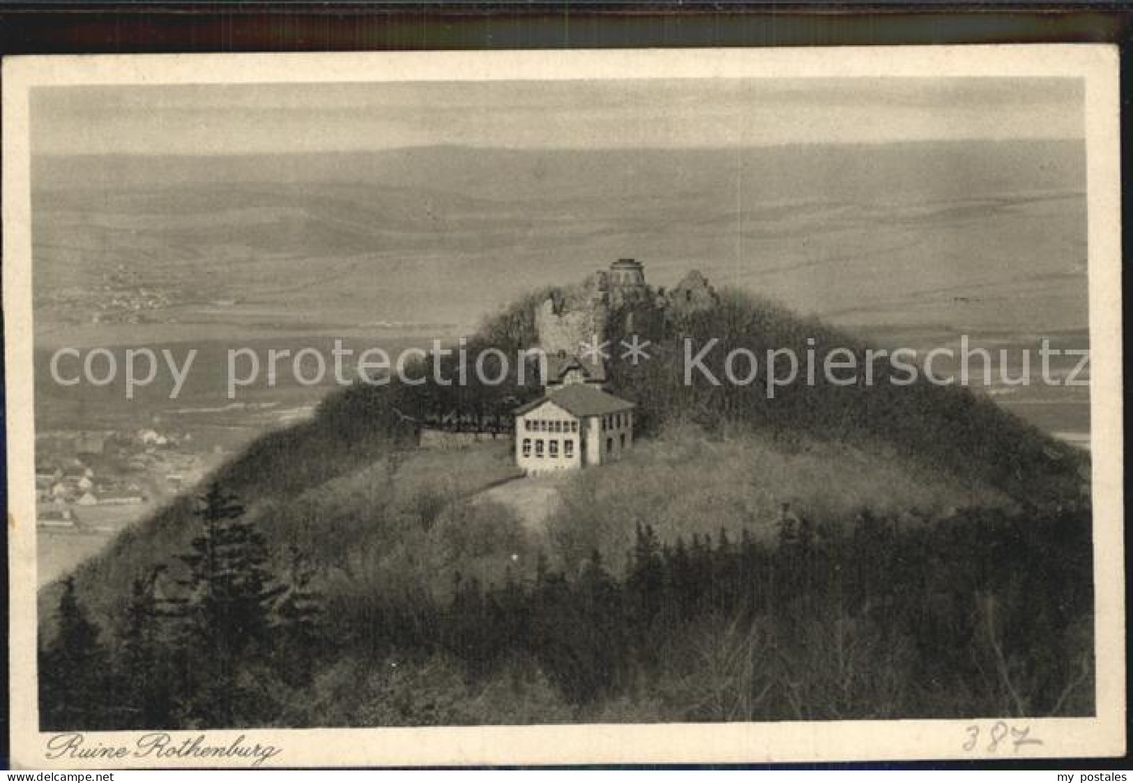 Kyffhaeuser Ruine Rothenburg